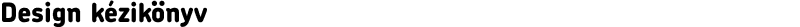 Design kézikönyv