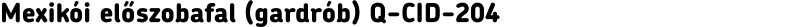 Mexikói előszobafal (gardrób) Q-CID-204