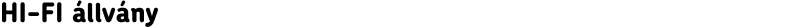 HI-FI állvány 
