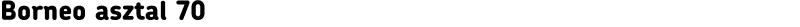 Borneo asztal 70