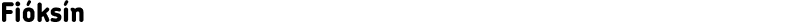 Fióksín