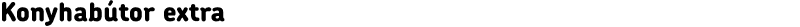 Konyhabútor extra