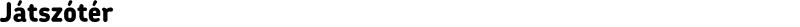 Játszótér