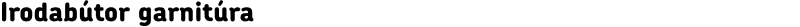 Irodabútor garnitúra