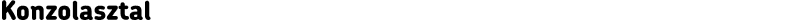 Konzolasztal