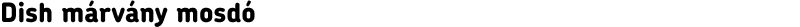 Dish márvány mosdó