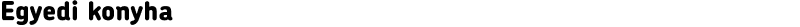 Egyedi konyha